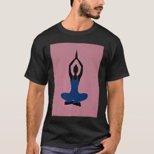Yoga Girl Female Sun Salutation Meditation Chakra T-Shirt