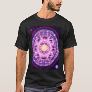 Yoga Girl Female Sun Salutation Meditation Chakra T-Shirt