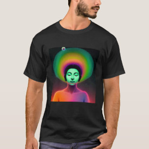 Yoga Girl Female Sun Salutation Meditation Chakra T-Shirt