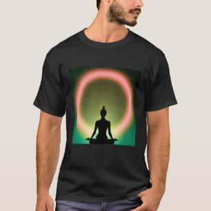 Yoga Girl Female Sun Salutation Meditation Chakra T-Shirt