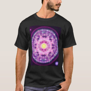 Yoga Girl Female Sun Salutation Meditation Chakra T-Shirt