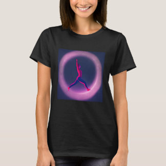 Yoga Girl Female Sun Salutation Meditation Chakra T-Shirt