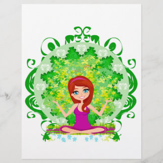 Yoga girl Flyer