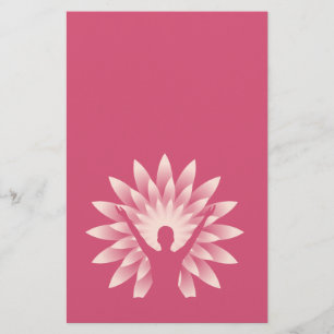 Yoga girl flyer