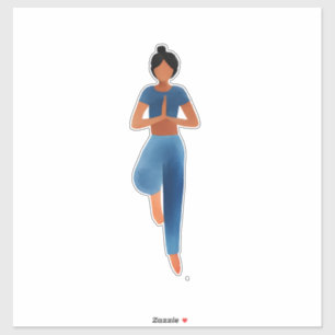 Yoga girl , yoga art 