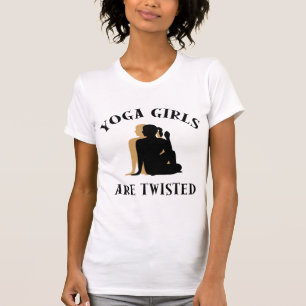 Yoga Girls Are Twisted T-Shirt
