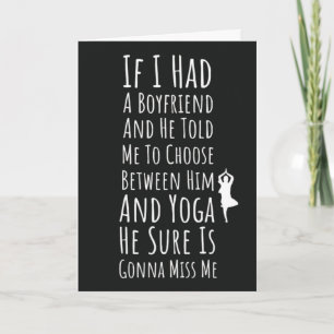 Yoga Girls Cards For Her Namaste