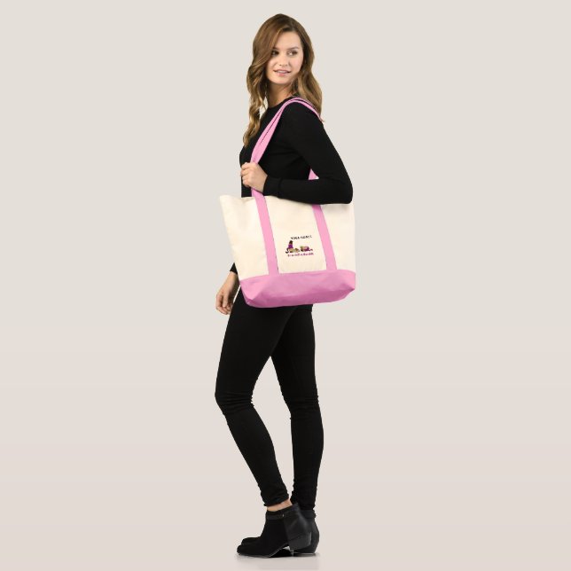 🛍️ Yoga Goals – Inspirational Tote Bag for (Front (Model))