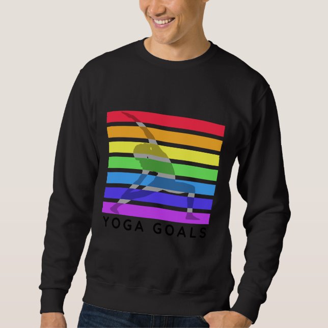 Yoga Goals Sweatshirt (Front)