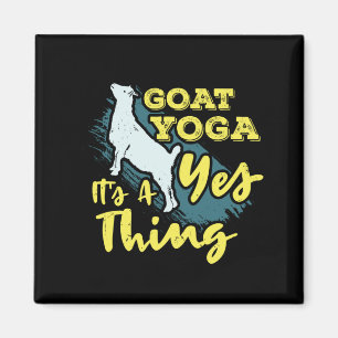 Yoga Goat Goatyoga Magnet