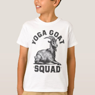 Yoga Goat Squad Funny Goat Meditation Lover T-Shirt
