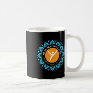 Yoga Health Centre Happy Starts Here Design Coffee Mug