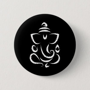 Yoga Hindu Indian Meditation Deepavali Diwali Rang 6 Cm Round Badge