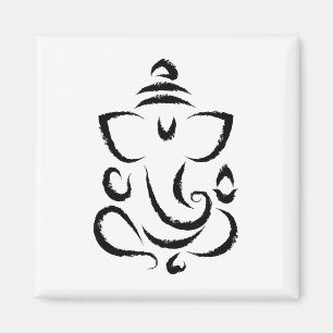 Yoga Hindu Indian Meditation Deepavali Diwali Rang Magnet