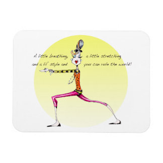 Yoga Humour Magnet