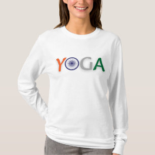 Yoga India Colours Ashoka Chakra T-Shirt