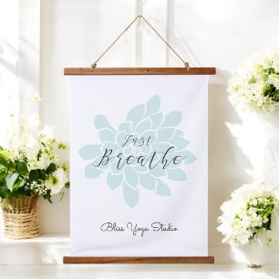 Yoga Inspirational Quote Mandala Hanging Tapestry