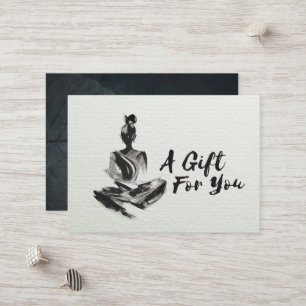 Yoga Instructo Lotus Meditation Gift Certificate