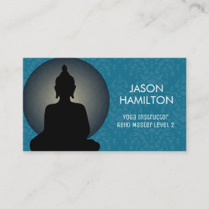 Yoga Instructor and Reiki Master Business Cards