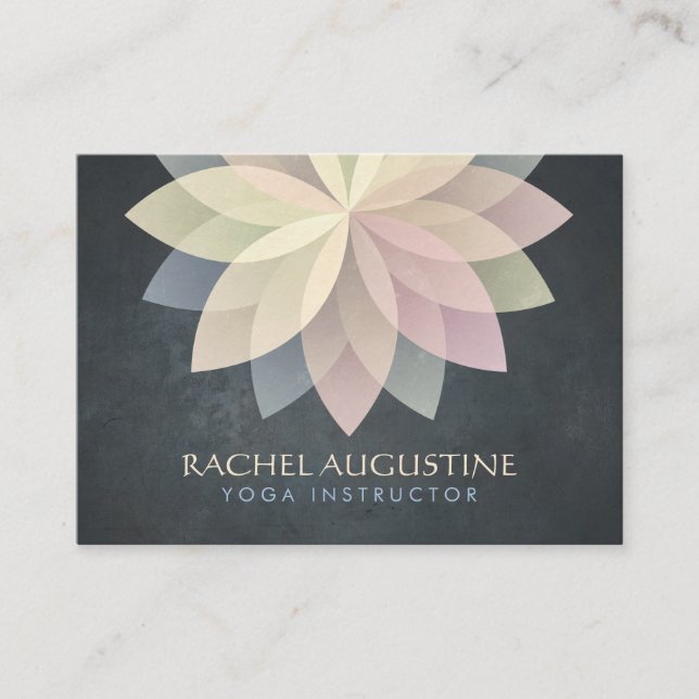 YOGA Instructor Appointment Colourful Lotus Mandal (Front)