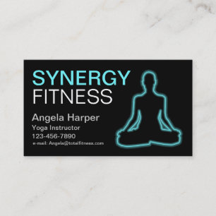 Yoga Instructor Business Card