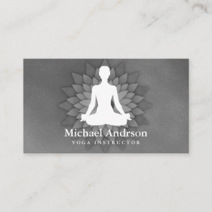 Yoga Instructor Business Card