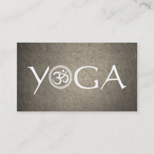 Yoga Instructor Business Card