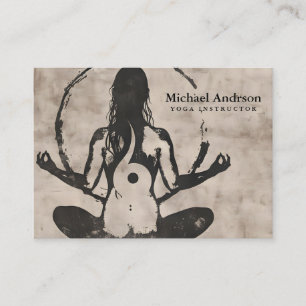 Yoga Instructor Business Card