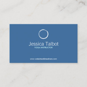 YOGA INSTRUCTOR, FITNESS TRAINER Business Card