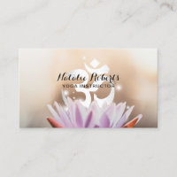 Yoga Instructor Lotus Flower & Om Symbol