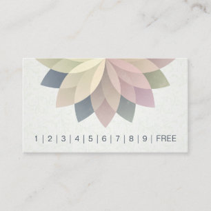 YOGA Instructor Loyalty Punch Colourful Mandala