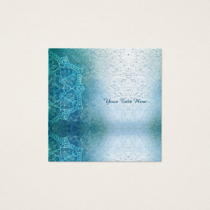 Yoga Instructor Mandala Business Profile Card 