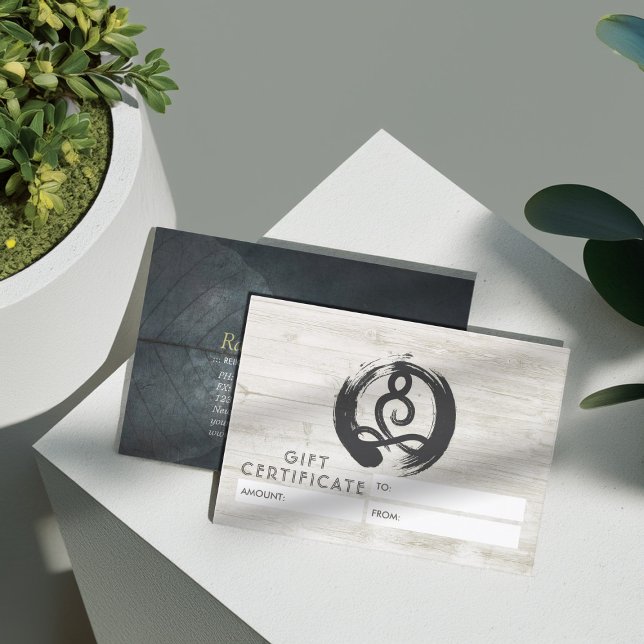 Yoga Instructor Meditation Pose Gift Certificate (Creator Uploaded)