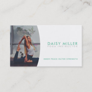 Yoga Instructor Slogans Business Cards