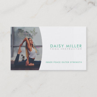 Yoga Instructor Slogans Business Cards