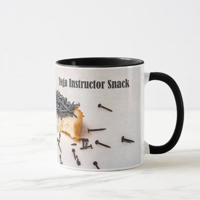 Yoga instructor snack mug (Right)