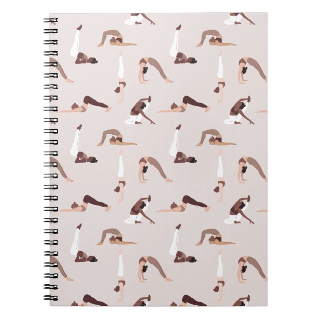 Yoga instructor sport team notebook (Front)