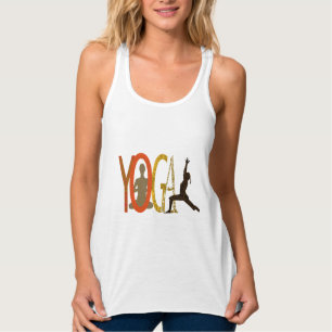 Yoga Instructor Workout Meditation Modern Singlet