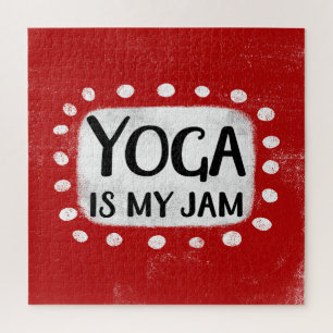 Yoga Is My Jam Jigsaw Puzzle