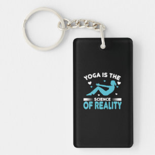 Yoga is the science of reality-01 key ring