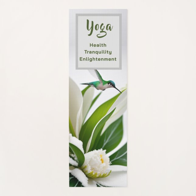 Yoga Jasmine  - Yoga Mat (Front)