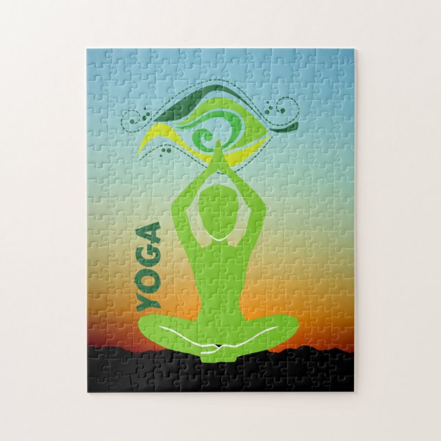 Yoga Jigsaw Puzzle (Vertical)