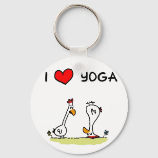 Yoga Key Ring