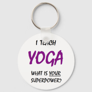 yoga key ring