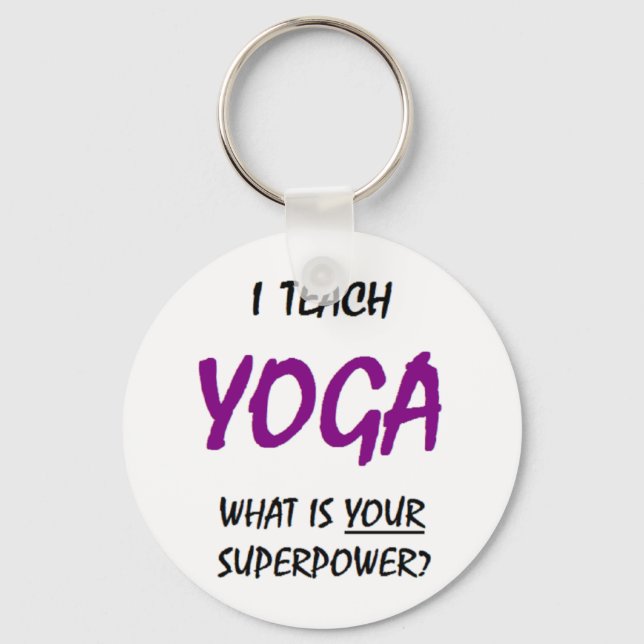yoga key ring (Front)