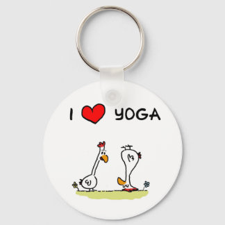 Yoga Key Ring