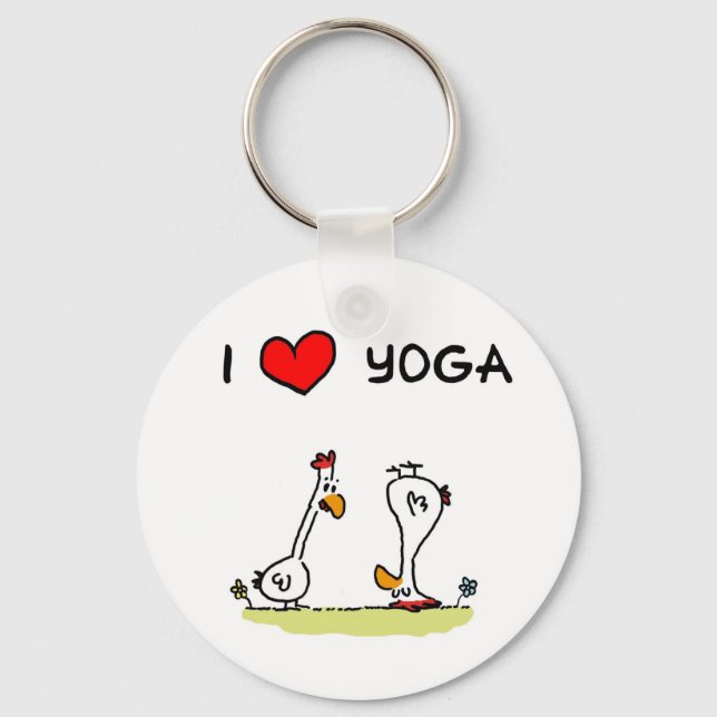 Yoga Key Ring (Front)