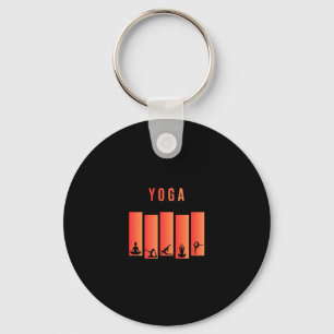 Yoga Key Ring