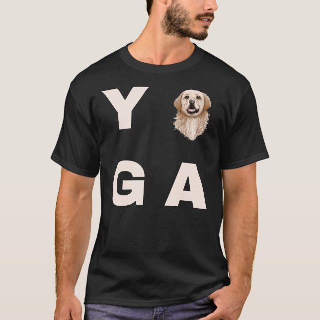 Yoga Labrador For Yoga And Labrador T-Shirt (Front)