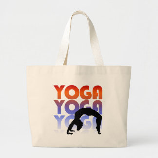 yoga large tote bag
